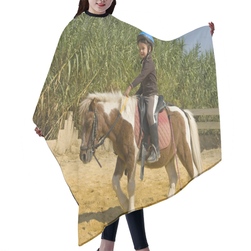 Personality  Riding Child Hair Cutting Cape