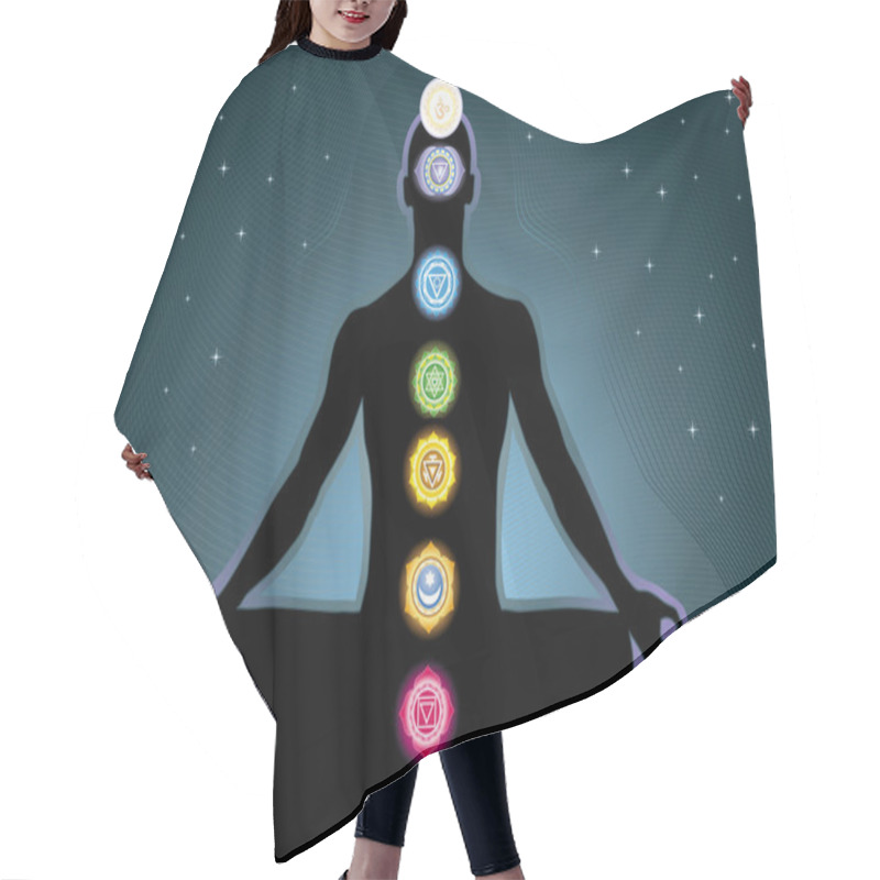 Personality  Humans Chakras Hair Cutting Cape