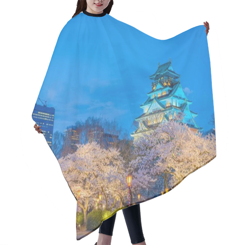 Personality  Osaka Castle Japan Hair Cutting Cape