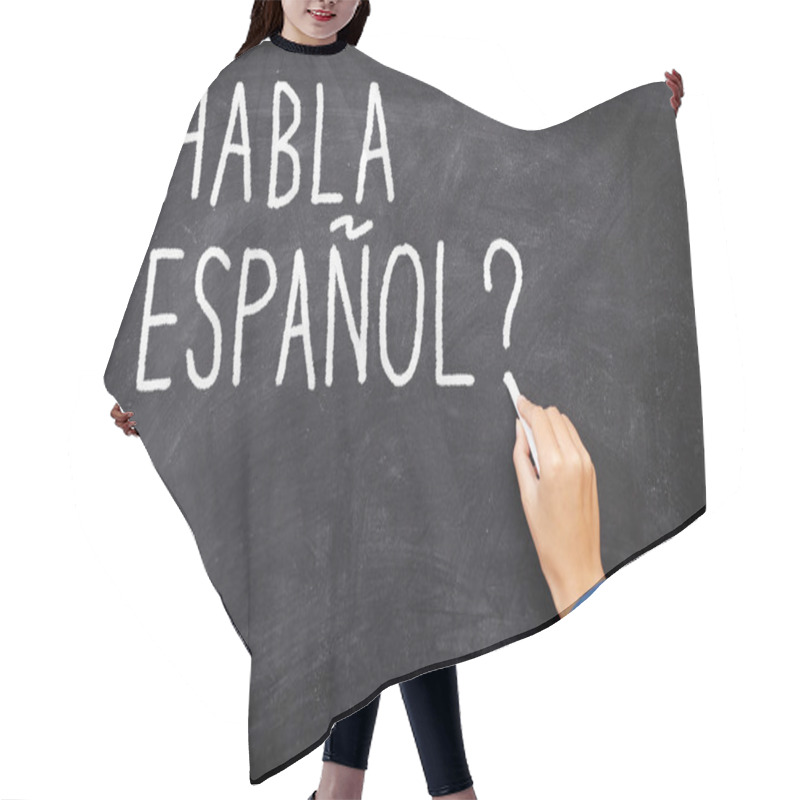 Personality  Spanish Learning Language Hair Cutting Cape