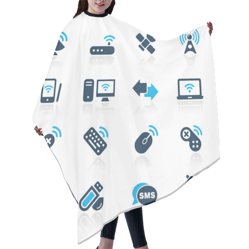 Personality  Wireless & Communications // Azure Series Hair Cutting Cape