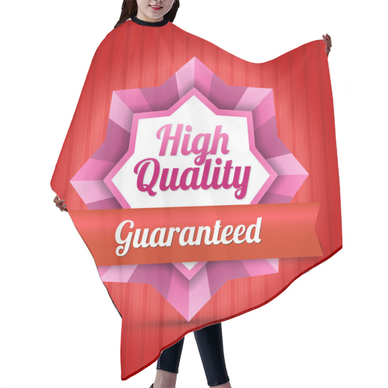 Personality  High Quality Badge - Guaranteed Hair Cutting Cape