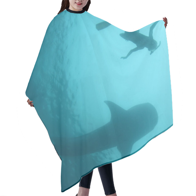 Personality  Whale Shark Hair Cutting Cape