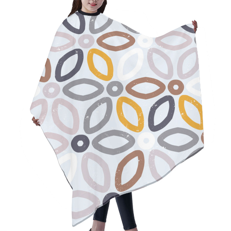 Personality  Abstract Geometric Vector Pattern Hair Cutting Cape