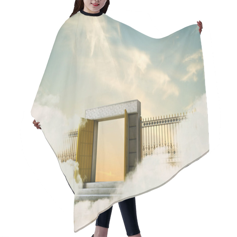 Personality  Heaven Gate Hair Cutting Cape