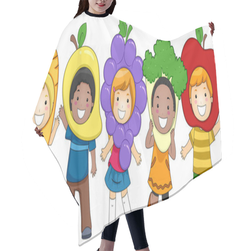 Personality  Nutrition Activity Hair Cutting Cape