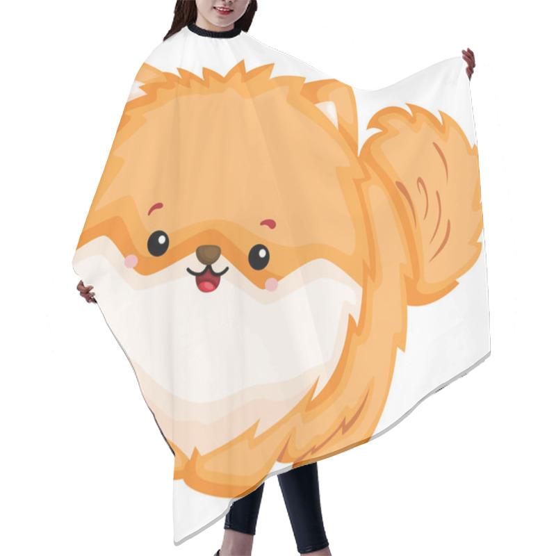 Personality  A Happy And Adorable Corgi Pure Breed Dog  Hair Cutting Cape