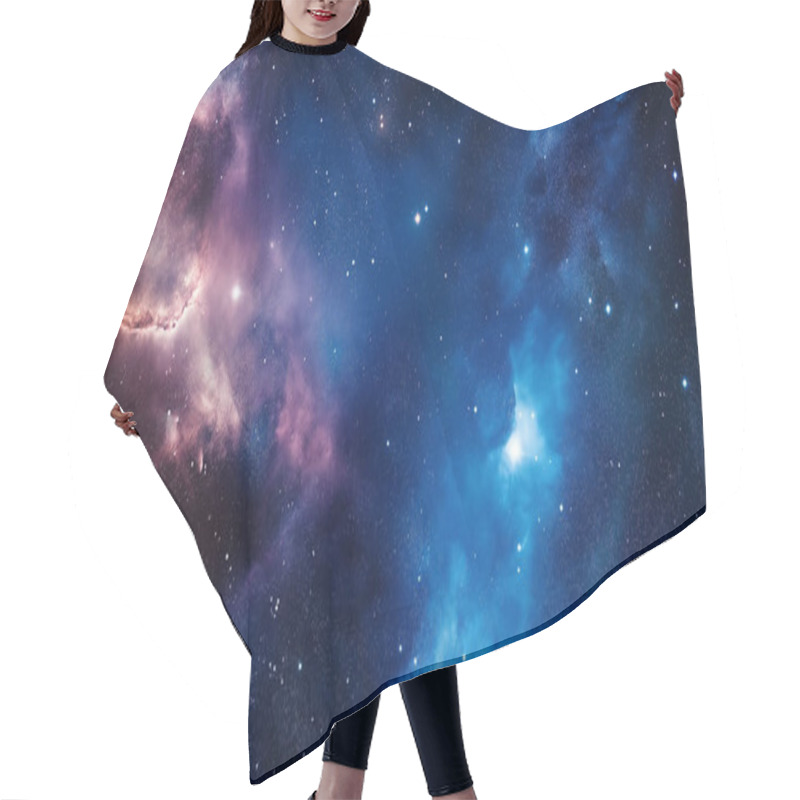 Personality  Cosmic Nebula Explosion In Deep Space Hair Cutting Cape