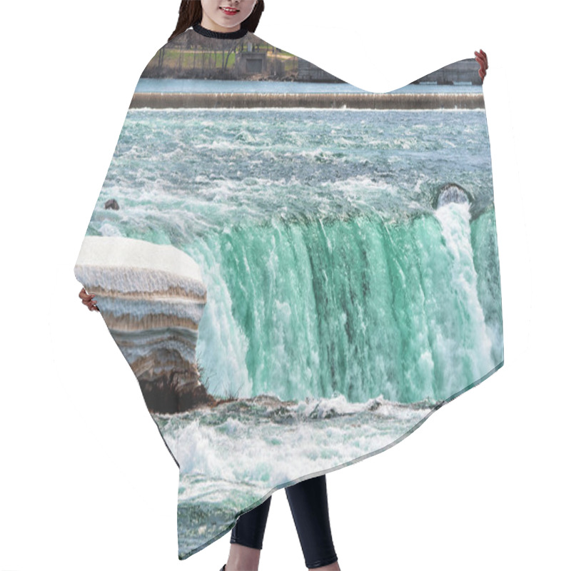 Personality  Splash Of Niagara Falls Viewed From The American Side USA Hair Cutting Cape