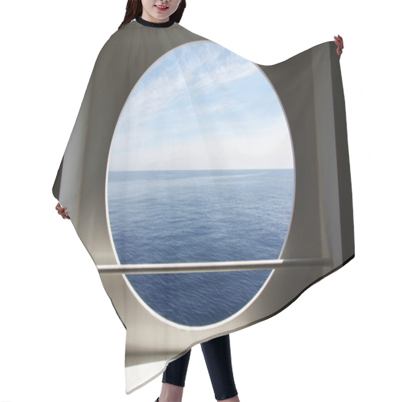 Personality  Porthole Of A Ocean Liner  Hair Cutting Cape