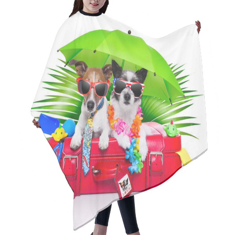 Personality  Holiday Dogs Hair Cutting Cape