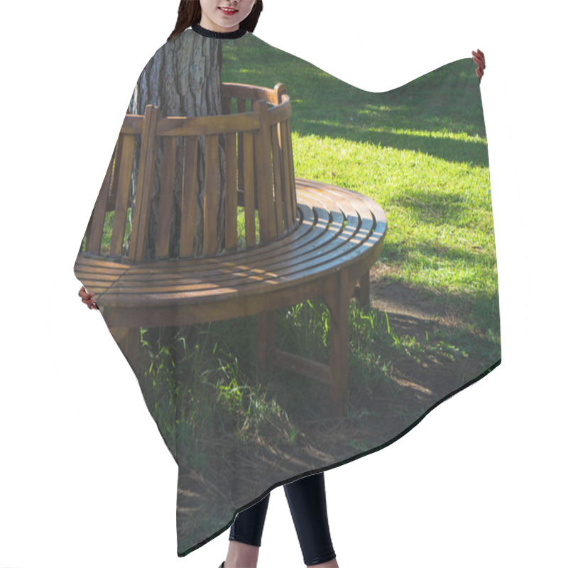 Personality  Summer Park Landscape  Hair Cutting Cape