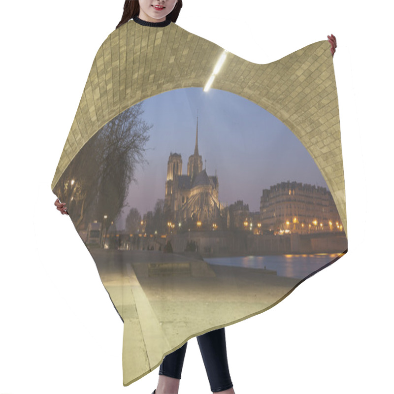 Personality  Notre Dame, Paris, Ile-de-france, France Hair Cutting Cape