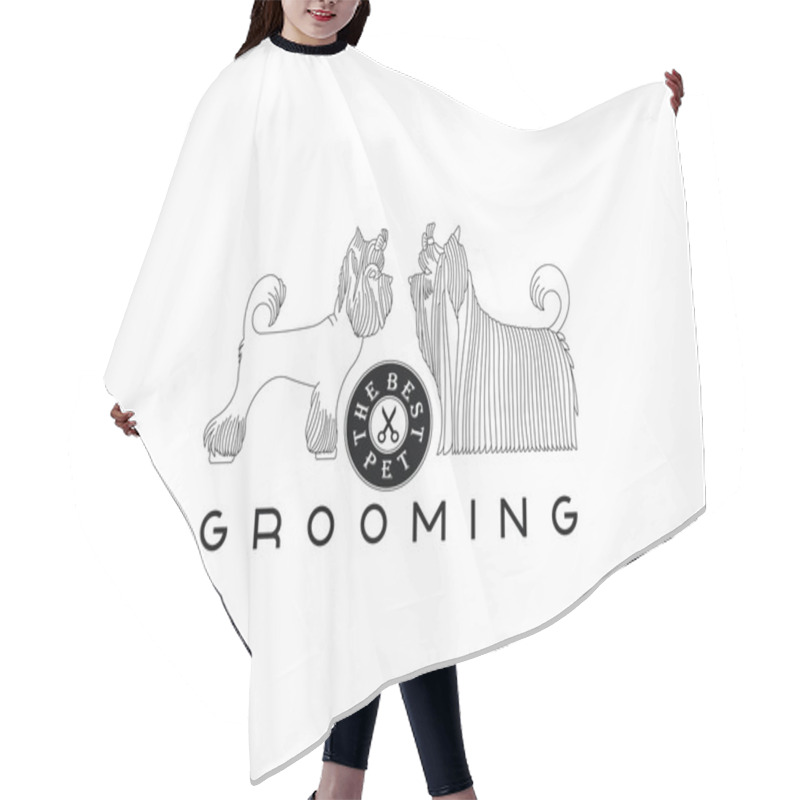 Personality  Pet Grooming 3 Hair Cutting Cape