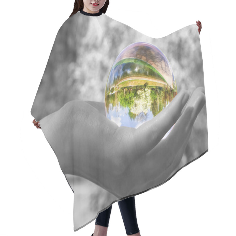 Personality  Magic Sphere Hair Cutting Cape