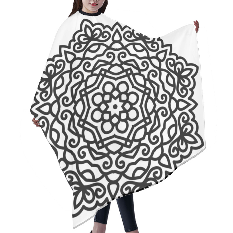 Personality  Mandala Hair Cutting Cape