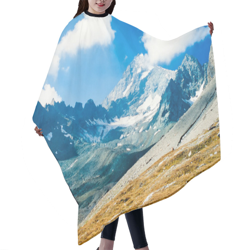 Personality  Snowy Mountain Of Grossglockner In Austria Europe Hair Cutting Cape