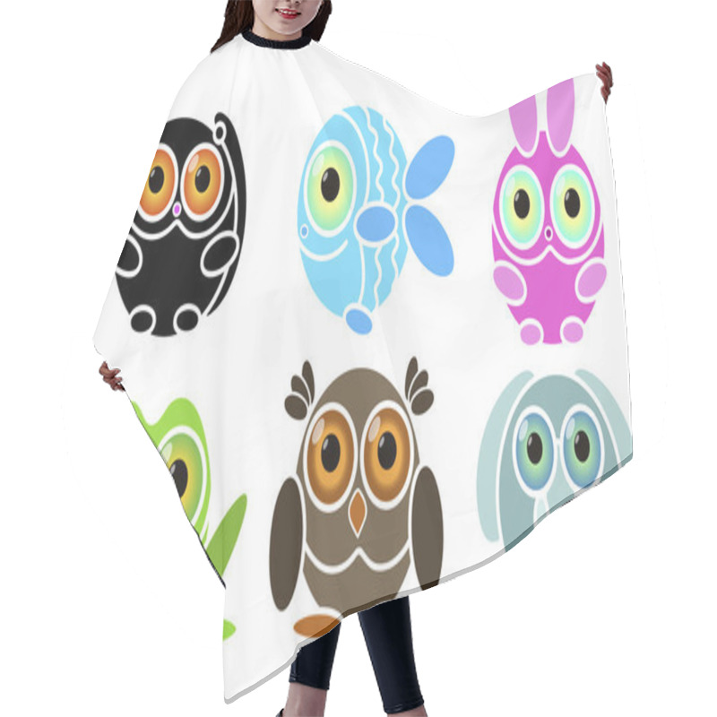 Personality  Animals Hair Cutting Cape