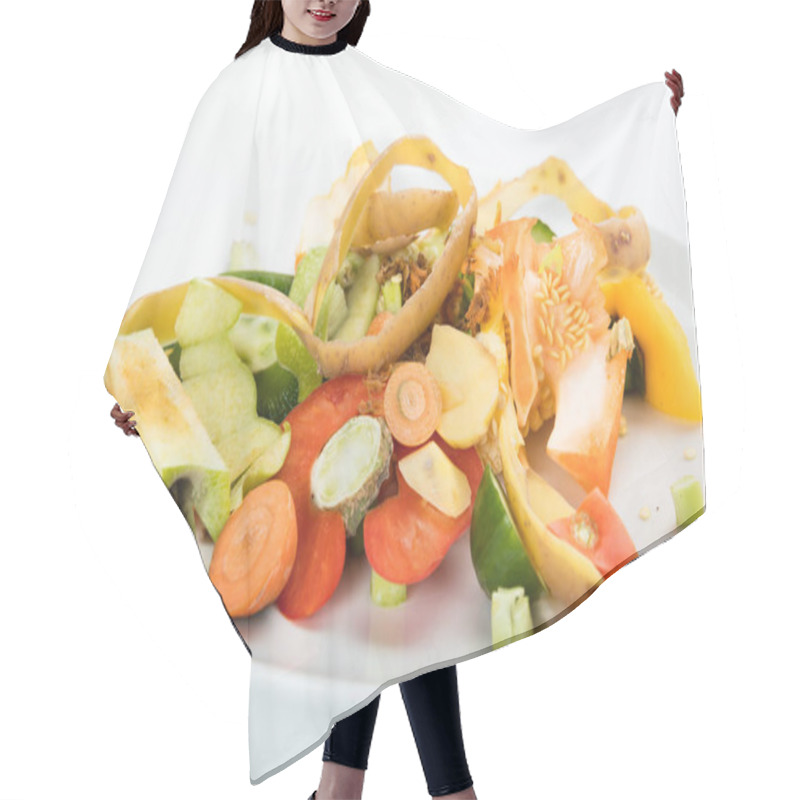 Personality  Vegetable And Fruit Peelings  Hair Cutting Cape