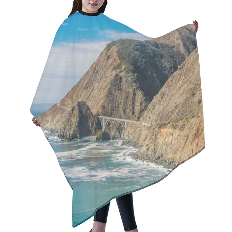 Personality  Pacific Coast Landscape Hair Cutting Cape