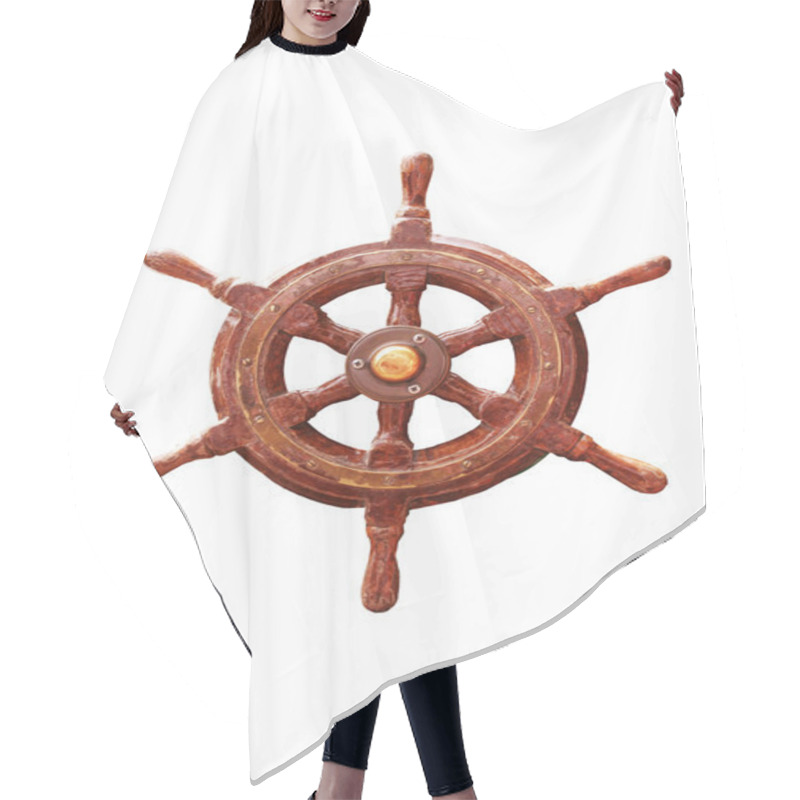 Personality  Steering Wheel Hair Cutting Cape