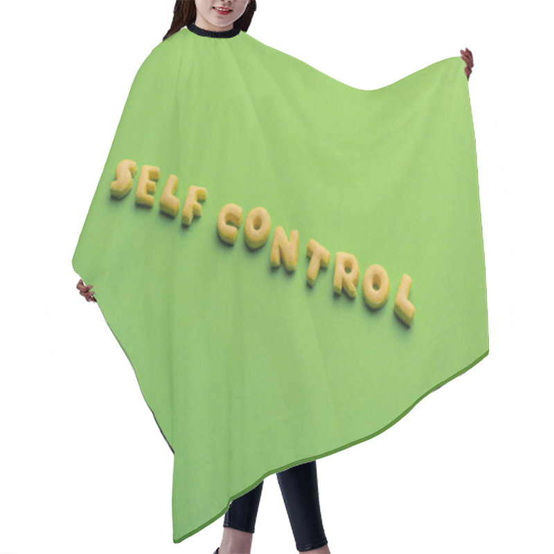 Personality  Self Controt Concept Hair Cutting Cape