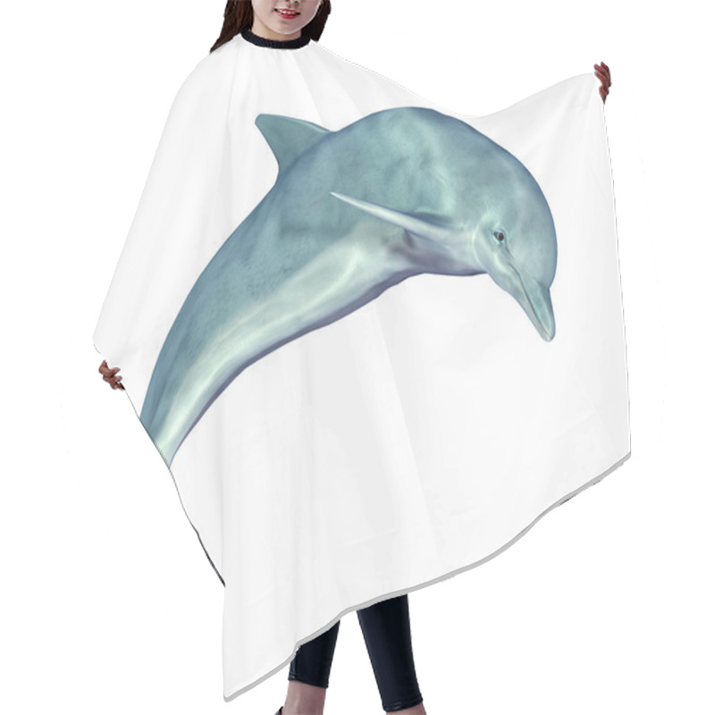 Personality  Jumping Dolphin Hair Cutting Cape