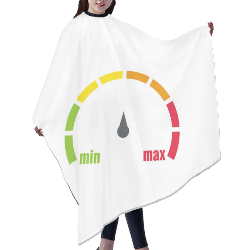 Personality  The Measuring Device. Hair Cutting Cape