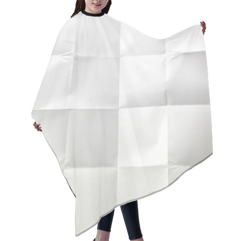 Personality  Folded Paper Hair Cutting Cape