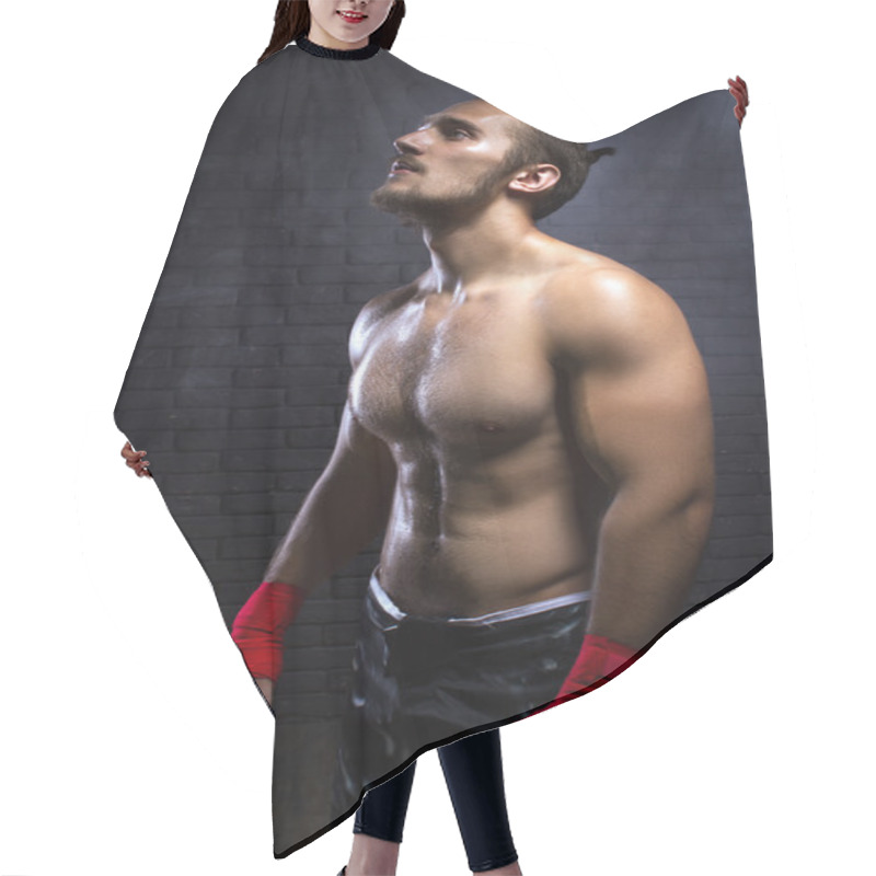 Personality  MMA Fighter Hair Cutting Cape