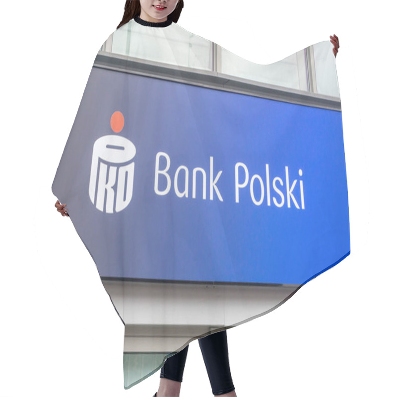 Personality  Logo And Sign Of PKO Bank Polski. PKO Bank Polski Also Known As PKO BP Is Poland's Largest Bank Founded In 1919. Hair Cutting Cape