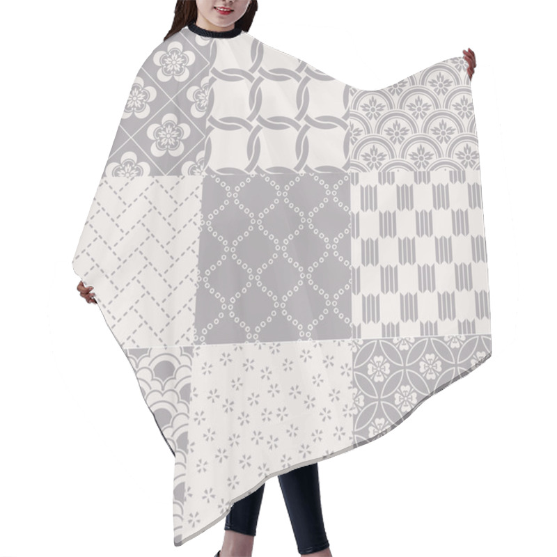 Personality  Geometric Wallpaper Patterns Hair Cutting Cape