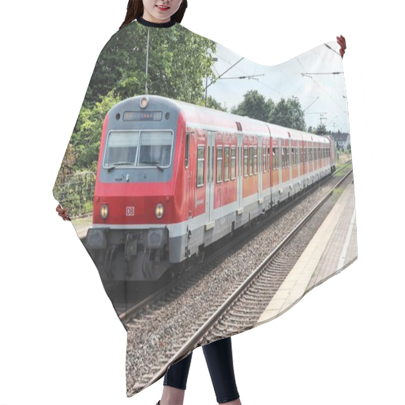 Personality  Train In Germany Hair Cutting Cape