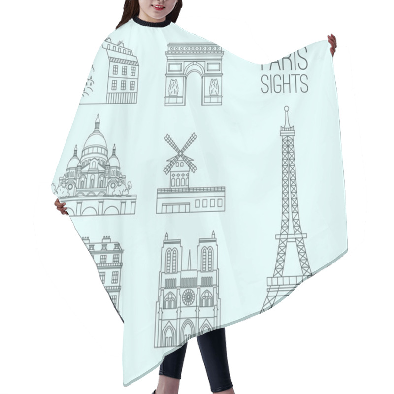 Personality  Paris Travel 09 A Hair Cutting Cape