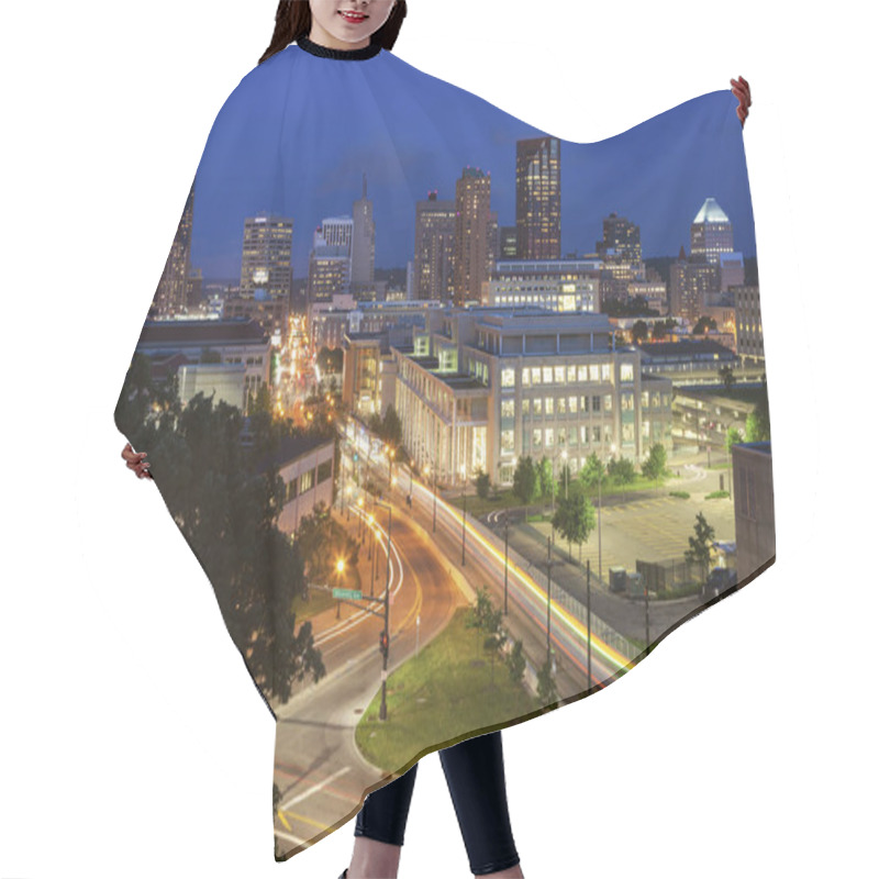 Personality  Panorama Of St. Paul. St. Paul, Minnesota, USA. Hair Cutting Cape