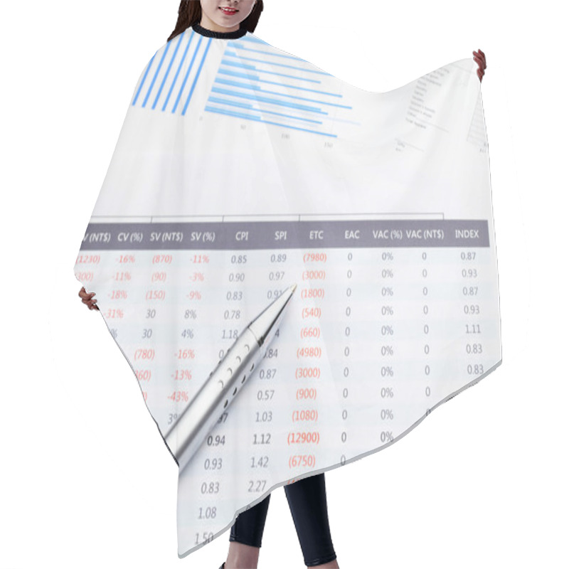 Personality  Data Spreadsheet Hair Cutting Cape