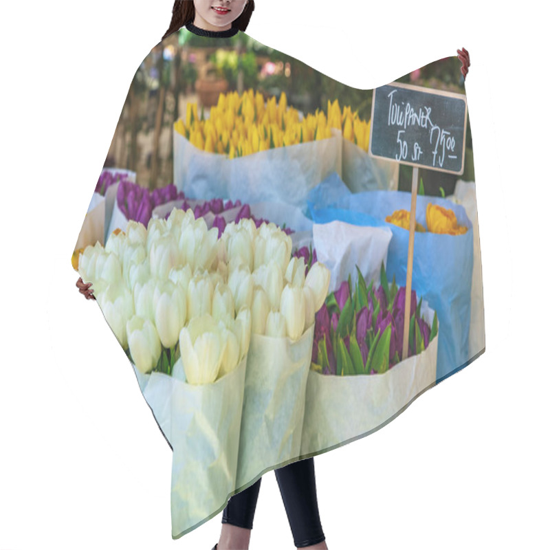 Personality  Bouquets Hair Cutting Cape