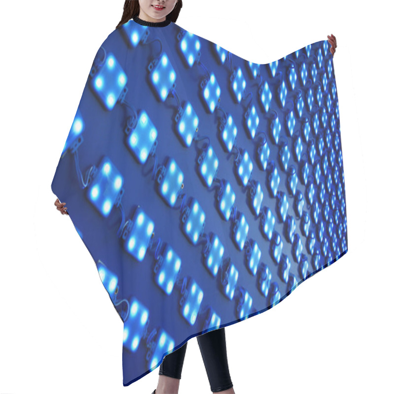 Personality  Diode Lights Hair Cutting Cape