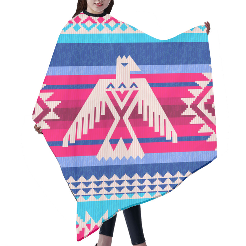 Personality  Navajo Motifs Ethnic Pattern Hair Cutting Cape