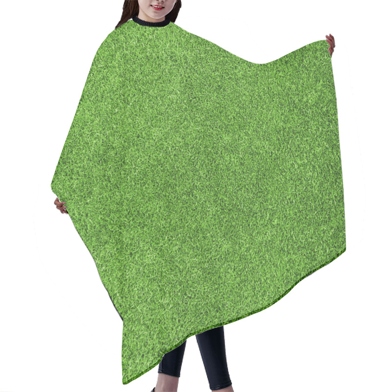 Personality  Green Grass Background Hair Cutting Cape