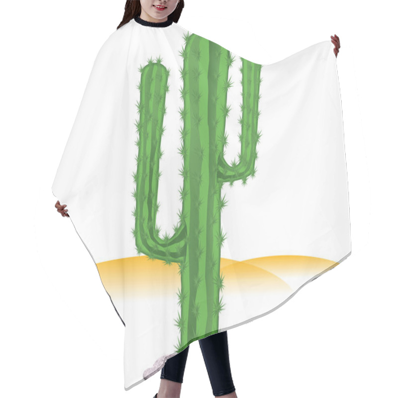 Personality  DESERT CACTUS Hair Cutting Cape