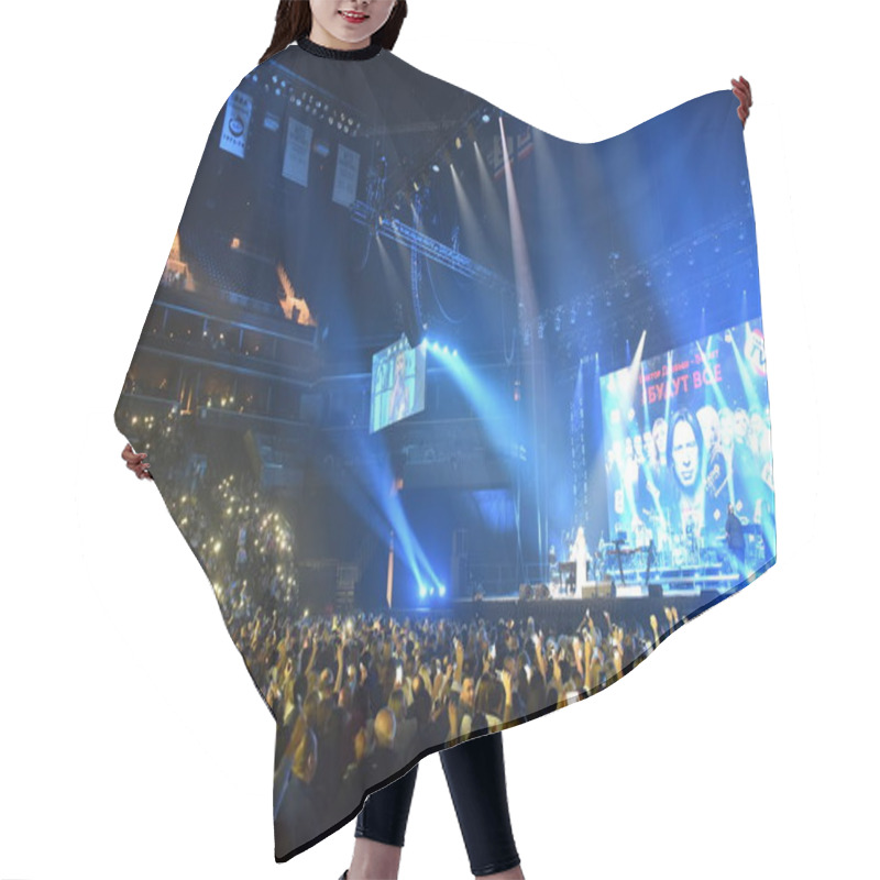 Personality  Viktor Drobysh 50th Year Birthday Concert  Hair Cutting Cape