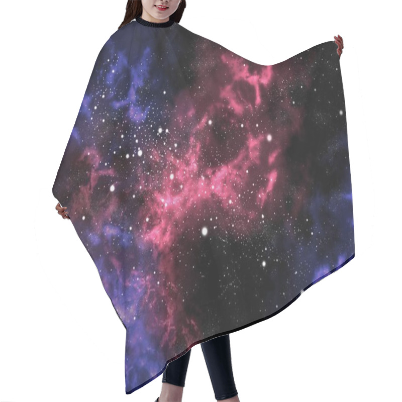 Personality  Orion In The Universe With Star Background, Hair Cutting Cape