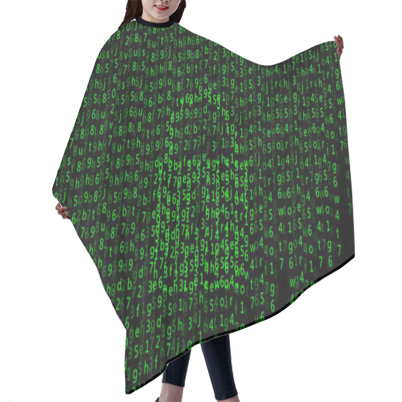 Personality  Not Hacked Code Of The Protected Operating System Hair Cutting Cape