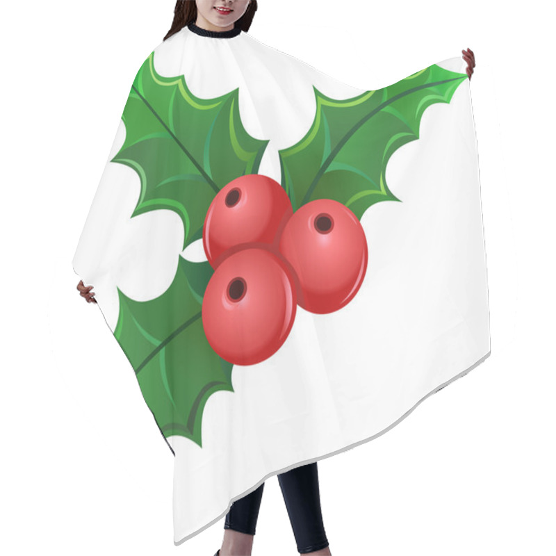 Personality  Mistletoe Hair Cutting Cape