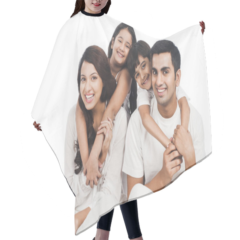 Personality  Family Smiling Hair Cutting Cape