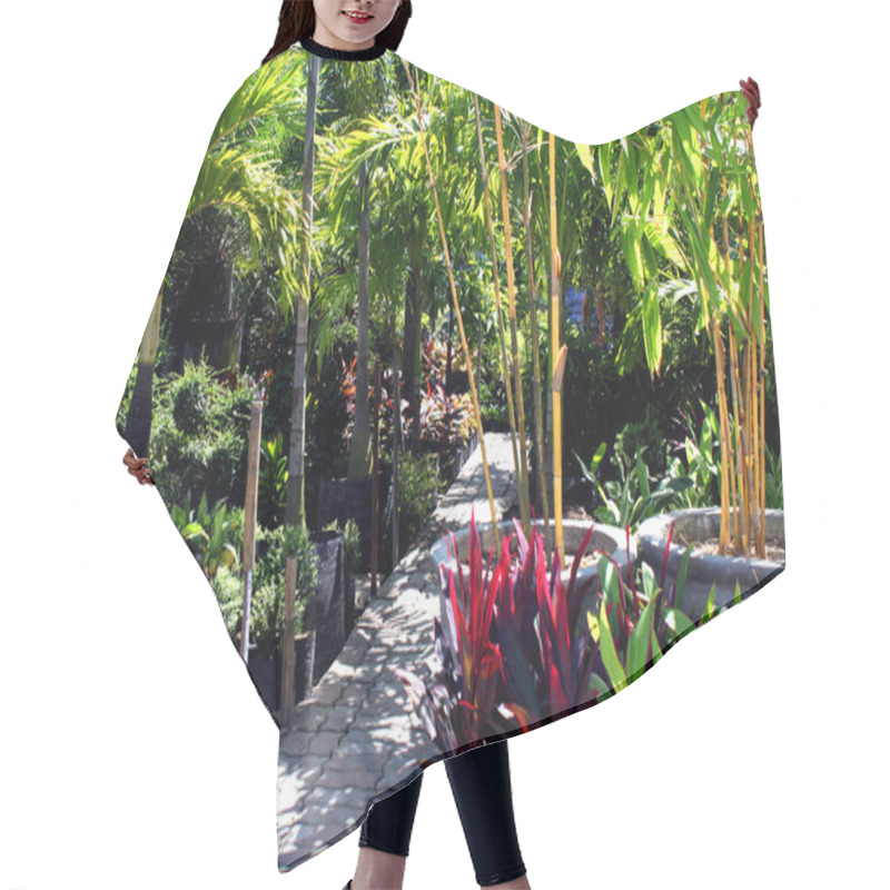 Personality  Botanical Garden Hair Cutting Cape