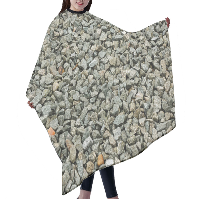 Personality  Decorative Stone Chippings Hair Cutting Cape