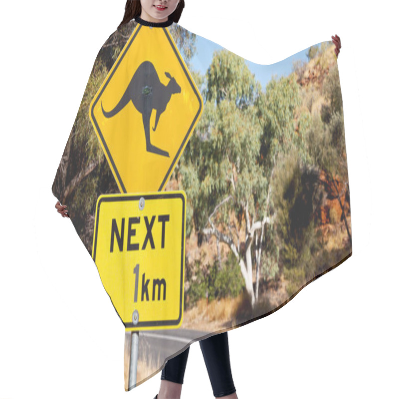 Personality  In Australia  The Sign For Wild Kangaroo  Likee  Concept Of Safety Hair Cutting Cape