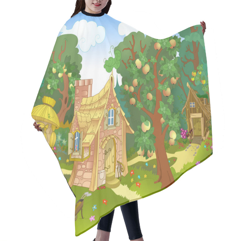 Personality  Three Fabulous House Hair Cutting Cape